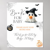 Boeken Little Boo Baby shower Halloween Poster (Voorkant)