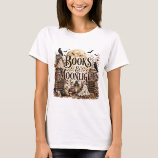 Boeken & Maanlicht Gezellige Herfstlees Trui T-shirt
