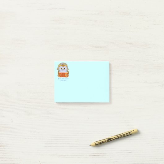 Boeken maken geschiedenis live post-it® notes (Op bureau)