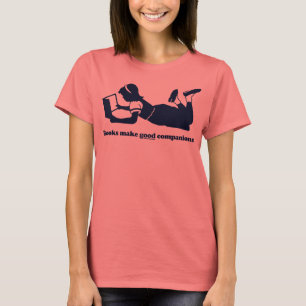 Boeken maken goede metgezellen t-shirt