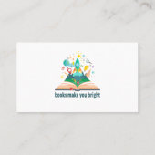 Boeken maken u helder visitekaartje (Achterkant)