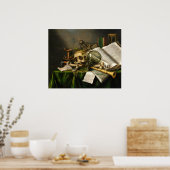 Boeken, Manuscripten en Poster van de Schuif (Keuken)