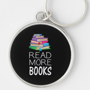 Boeken - Meer boeken lezen Sleutelhanger