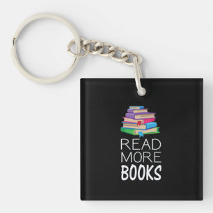 Boeken - Meer boeken lezen Sleutelhanger
