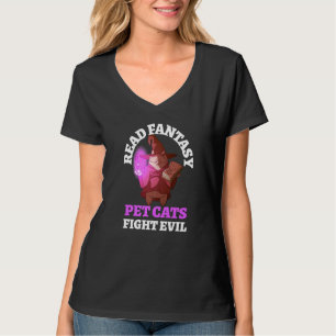 Boeken met boksbokskoekjes Fantasy Wizard Ma T-shirt