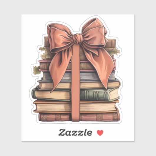 Boeken met Bow Sticker (Vel)