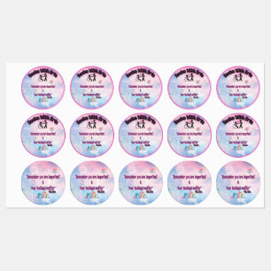 Boeken met brie stickers
