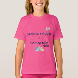 Boeken met Brie t-shirt