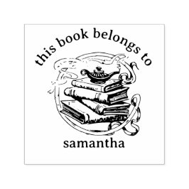 Boeken met Genie Lamp Dit boek behoort tot Zelfinktende Stempel