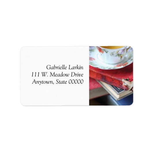  boeken met thee etiket (Voorkant)