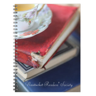  boeken met theebookclub notitieboek