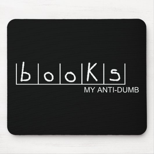 Boeken: Mijn anti-Dumb Mousepad Muismat (Voorkant)