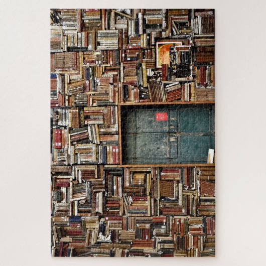 Boeken, moeilijk legpuzzel (Verticaal)