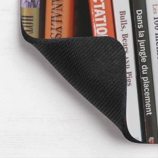 Boeken mousepad muismat (Hoek)