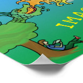 Boeken negeren illusies poster (Hoek)