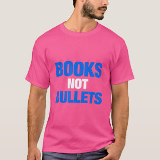 Boeken Niet Kogels T Shirt Anti Pistool Protest T-