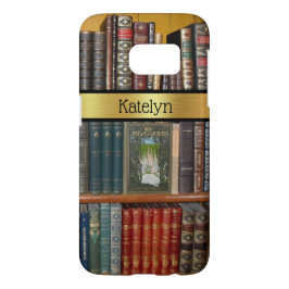  Boeken op bibliotheek Schuif Gepersonaliseerd Case-Mate iPhone Case