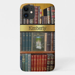  Boeken op bibliotheek Schuif Gepersonaliseerd Case-Mate iPhone Case