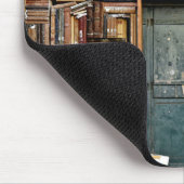 Boeken op boeken muismat (Hoek)