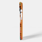 Boeken op boekenplankenachtergrond Case-Mate iPhone case (Achterkant / Links)