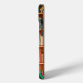 Boeken op boekenplankenachtergrond Case-Mate iPhone case (Achterkant / Links)