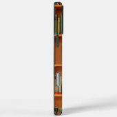 Boeken op boekenplankenachtergrond Case-Mate iPhone case (Achterkant / Rechts)