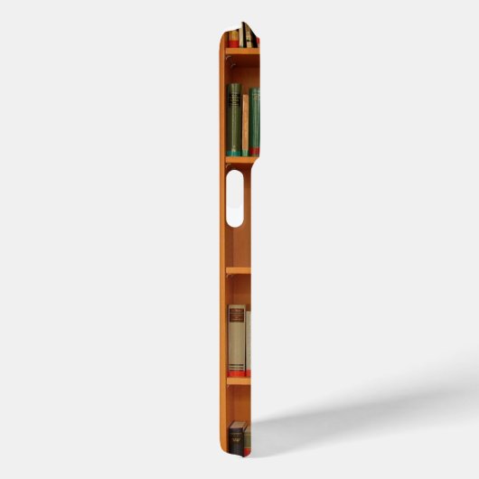 Boeken op boekenplankenachtergrond Case-Mate iPhone case (Achterkant / Rechts)