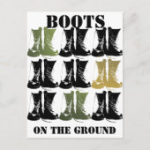 Boeken op de grond briefkaart (Voorkant)