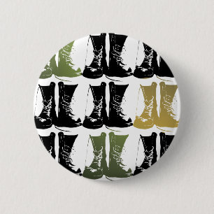 Boeken op de grond ronde button 5,7 cm