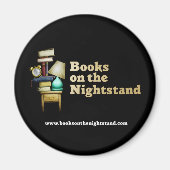Boeken op de Nachtkastmagneet Magneet (Voorkant)