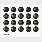 Boeken op de Nachtkraam Stickers (Vel)