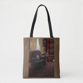 Boeken op een tote bag