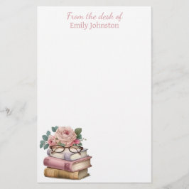  boeken op maat briefpapier