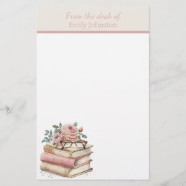  boeken op maat briefpapier