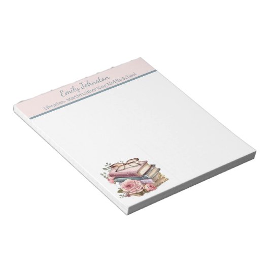 boeken op maat notitieblok (Schuin)