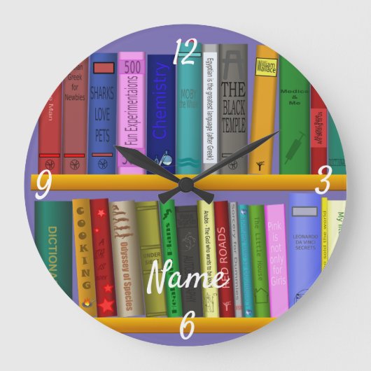 Boeken op Shelves Thunder_Cove  Grote Klok (Voorkant)