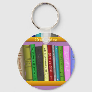 Boeken op Shelves Thunder_Cove Sleutelhanger