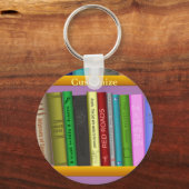 Boeken op Shelves Thunder_Cove Sleutelhanger (Voorkant)