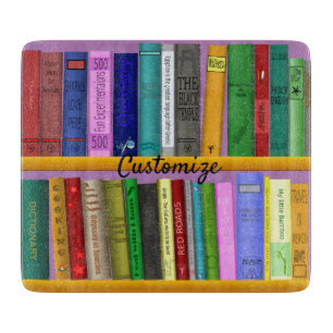 Boeken op Shelves Thunder_Cove Snijplank