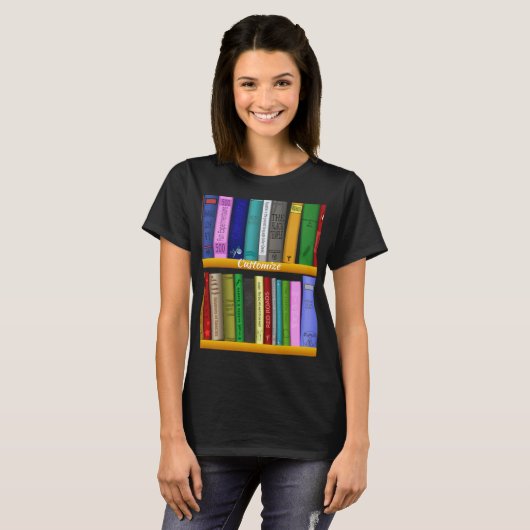 Boeken op Shelves Thunder_Cove T-shirt (Voorkant volledig)