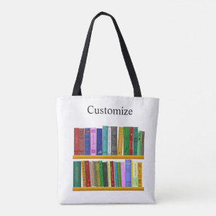 Boeken op Shelves Thunder_Cove Tote Bag