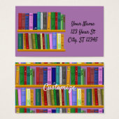 Boeken op Shelves Thunder_Cove Visitekaartje (Voorkant /achterkant)