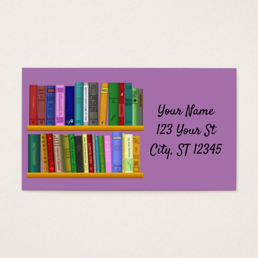 Boeken op Shelves Thunder_Cove Visitekaartje (Voorkant)