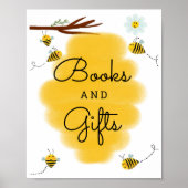 Boeken over bijenthema's en cadeaubonborden voor B Poster (Voorkant)