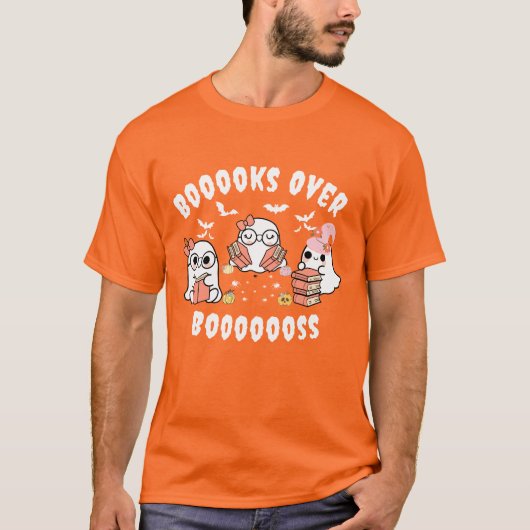 Boeken over boeken t-shirt (Voorkant)