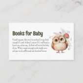 Boeken over Malse Bosvrienden voor Baby Informatiekaartje (Voorkant)