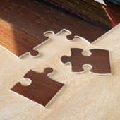 Boeken over prinses en kasteel legpuzzel (Zijkant)