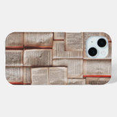 Boeken pagina's Open Boeken Bibliofiel Case-Mate iPhone Case (Achterkant (horizontaal))