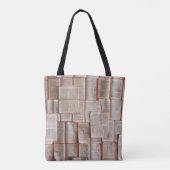 Boeken pagina's Open Boeken Bibliofiel Tote Bag (Achterkant)