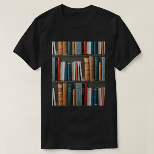 Boeken, patroon t-shirt (Design voorkant)